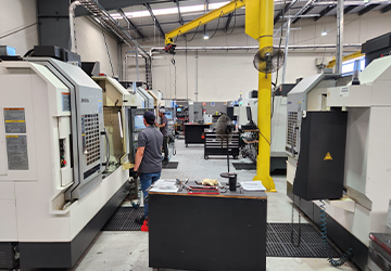 Employees & OKuma Machines Floor